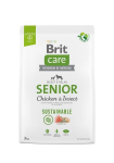 Brit Care Sustainable Senior Chicken&Insect koeratoit 3kg