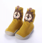 Kummitallaga laste sokksussid, l&otilde;vi, kollane