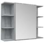 vidaXL vannitoakapp, hall Sonoma tamm, 80x20,5x64 cm, tehispuit, Hall