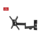 Teleri seinakinnitus Barkan AL240, 13"-43", 25 kg, 200x200 mm