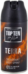 Sprei deodorant Top Ten Terra, 150 ml
