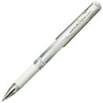 Liquid ink ballpoint pen Uni-Ball Signo Broad UM-153 W Valge 12 &Uuml;hikut