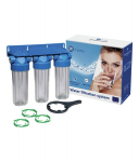 10&rdquo; k&uuml;lma vee filtrikomplekt Aquafilter seeria FHPRCL-B-TRIPLE