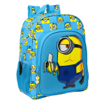 Kooliseljakott Minions Minionstatic Sinine (32 x 38 x 12 cm)
