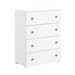 Kummut ADRK Furniture Elza, valge/hall