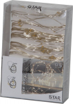 Valguskett Mitmeharuline "Kastetilgad". 125 LED tuld. Soe valge IP20