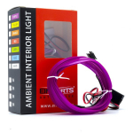 EinParts LED valgusriba auto kaunistamiseks 12V - pikkus 3M, v&auml;rvus Lilla