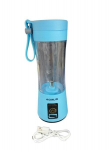 Blender Multifunktsionaalne, kaasaskantav matkamikser, 380 ml, Aku laadimine, sinine
