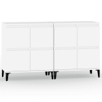 vidaXL puhvetkapid 2 tk, valge, 60 x 35 x 70 cm, tehispuit