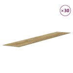 vidaXL seinapaneelid, puidu v&auml;limusega, pruun, PVC 4,12 m&sup2;