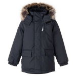 Laste talveparka Lenne 330g Snow 23341*950, must 4741593489648