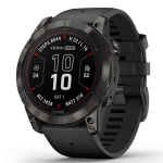 Nutikell Garmin fēnix&reg; 7X Pro Sapphire Solar Carbon Grey DLC Titanium/Black 51mm