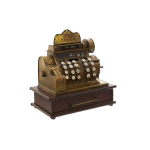Dekoratiivne figuriin - Vintage - Metall - 23 x 14 x 23 cm - Elegantne - Interj&ouml;&ouml;r