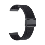 Beep, roostevaba teras, mesh rihm, 22mm, must