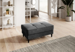Tumba Bellis, 97x62x42cm, samet, tumehall