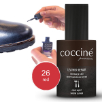 Renoveeriv punane nahav&auml;rv naturaalsele ja kunstnahale - Coccine Leather Repair (red), 10 ml