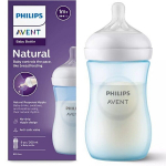 Pudel Philips Avent Natural Response, sinine, 1 kuu+, 260 ml