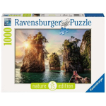 Ravensburger pusle Kolm kivi Cheow&lsquo;s, Tai 1000 d., 13968