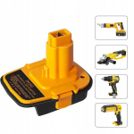Adapter Rosfix DCA1820 &ndash; &Uuml;hildub Dewalt ja Milwaukee 18V akudega, Lihtne paigaldus, Pinge 18V