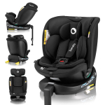 Lionelo Navy i-Size Black Onyx p&ouml;&ouml;rlev turvatool, ISOFIX, must