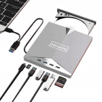Plaadilugeja CD-m&auml;ngija DVD-kirjutaja USB-C kaabel H61