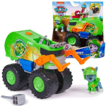 Pr&uuml;giauto + Rocky figuur Paw Patrol Rescue Wheels