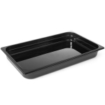 Must pol&uuml;karbonaat gastronoomian&otilde;u GN 1/1, 530x325x150mm, 21L
