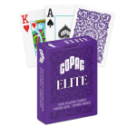 Copag 1546 Elite Poker Size &ndash; Jumbo indeksiga m&auml;ngukaardid (lilla)