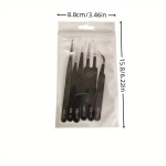 6tk ESD Antistaatilised Roostevabast Terasest Pintsetid, T&auml;ppist&ouml;&ouml;tlemise & T&ouml;&ouml;stuslikud Remondik&otilde;verad T&ouml;&ouml;riistad