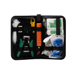 Võrgut&ouml;&ouml;riistade komplekt 9in1 &ndash; Tester RJ45, Krone t&ouml;&ouml;riist, 352 osa, IP67 pistikukomplekt