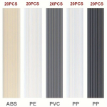 50tk/100tk Plastikust Keevitusvardad 200mm Pikk ABS/PP/PVC/PE, 100 vnt Sumai&scaron;ykite ir suderinkite