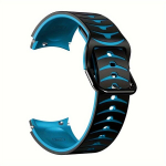 Hingav Silikoonrihm Samsung Galaxy Watchile, Ringi Pannaliga., Skaidri mėlyna
