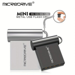 USB pulk Metallist Mini USB 2.0 M&auml;lupulk 4GB-128GB Rihmaga Sobiv., Sidabrinis