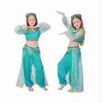 Printsess jasmiin kost&uuml;&uuml;m t&uuml;drukutele alladin dress up lastele s