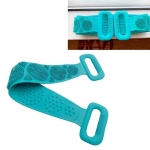 Kehahari Silikoonist seljakoorija kehapuhastusrihm Double