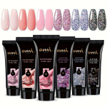 Polygel Pikendusk&uuml;&uuml;nte Komplekt Baasi ja Pealisgeeliga Minilamp Manik&uuml;&uuml;rikomplekt. , Queens papuo&scaron;alai