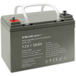 Qoltec AGM | 12V | 36Ah | hooldusvaba | suure j&otilde;udlusega | LongLife | UPS-i, motorolleri jaoks
