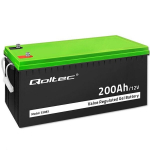 Qoltec Gel aku | 12V | 200Ah | 59.5kg | Hooldusvaba | Professional | LongLife | PV, UPS