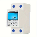 K&ouml;&ouml;gikaal 1tk 80A DDS662 Reset Nupuga, &Uuml;hefaasiline LCD Digitaalne Vattmeeter, Energia Tarbimise Arvesti, Elektriline Din Siini Taustvalgus