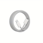 60W Kiire Laadimiskaabel: USB C USB C-le iPhone 15, Samsung, iPad Pro ja MacBook jaoks., pilka