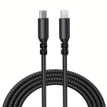 MFi Sertifitseeritud USB-C Lightning Kaabel iPhoneile - 3tk/1tk Kiirlaadimise Komplekt, Nailonpunutud Juhe &Uuml;hilduv iPhoneiga 13, 12, 11 Pro Max, XR, XS, 8, 7, 6 Plus & Rohkem, Juoda