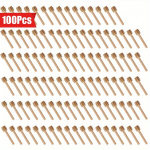100tk Mini Puidust Mee Lusikas, Mee Purgi Tarvikud