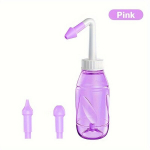 300ml Allergia ja Sinuside Leevendus Neti Pot - Ninasprei T&auml;iskasvanutele ja Lastele, Rožinė (nauja)