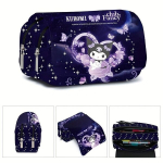 Sanrio Kuromi Suur Maht Pinal - Vastupidav Oxford Kangas, Stiilne Igap&auml;evane Kontoritarvikute Korraldaja, G6516-3