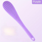 1tk Silikoon Gua Sha Laud, Meridiaan Massaaži Pad, Tervise Ja Heaolu Pad, Kogu Keha Lihaste Massaaži Pad., Purpurinė dryžuota Sha Sha lenta