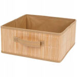bambusest korvi kokkupandav kast 31x31x14 cm