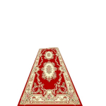 1tk P&auml;rsia Vannitoa Vaip Pestav Jooksurada Suur Pehme Vaip Punasest., 19,69 * 138 colių / 50 * 350 cm