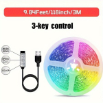Kasutage LED RGB 2835 Ribavalgust Kodukujunduseks, 9,84 pėdos / 3 metrai