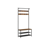 Riidepuu, Vasagle, 32,2 x 84 x 180 cm, vintagepruun-must.