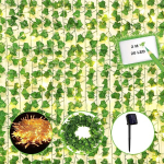 Sunshine smile Kunstlik Ivy Girland 20 LED-iga 2M